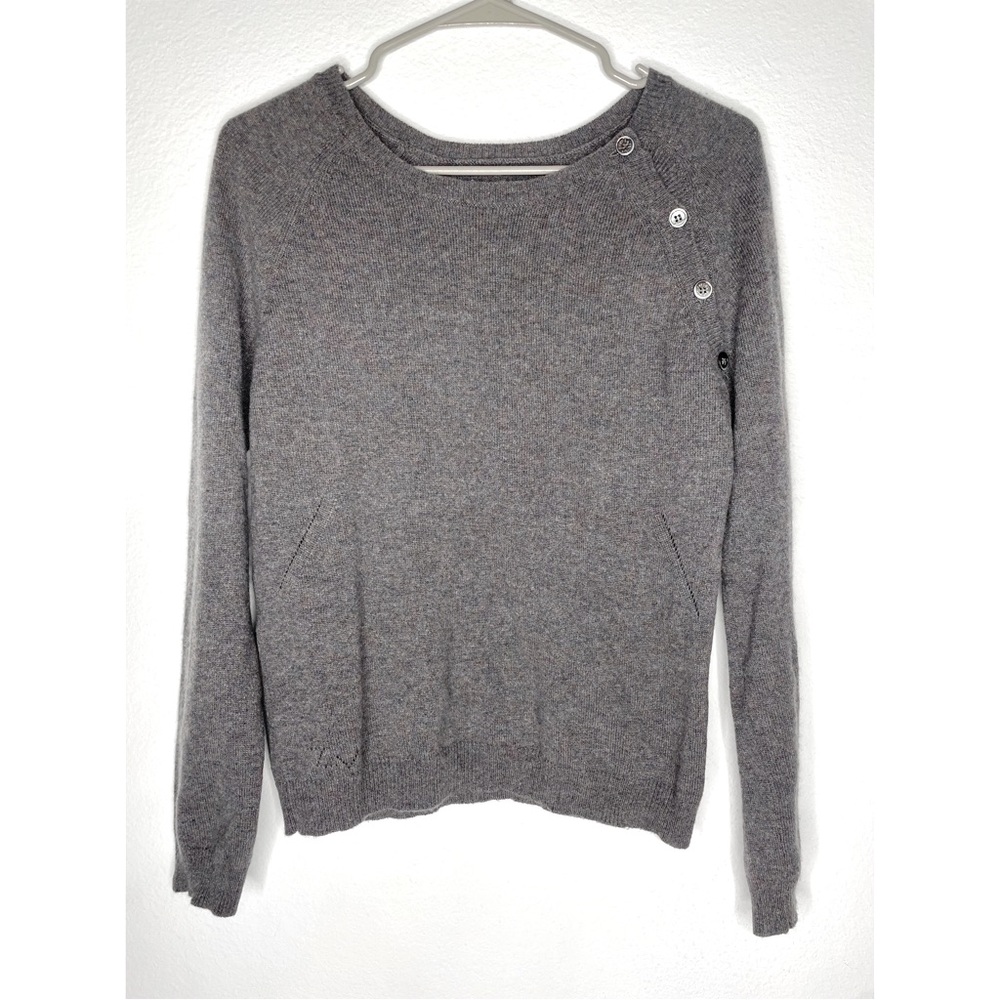 Zadig & Voltaire Cashmere crew neck sweater grey small